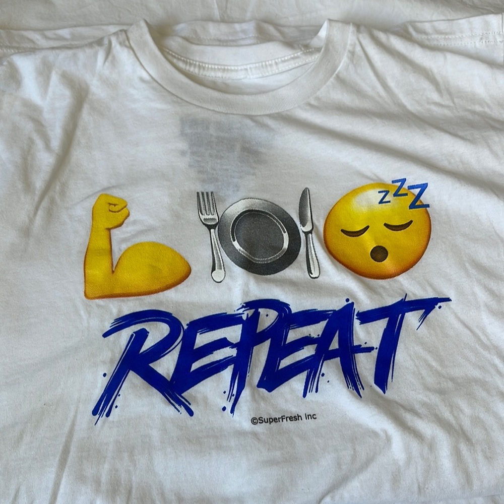 Superfresh Train Eat Sleep Repeat Tee